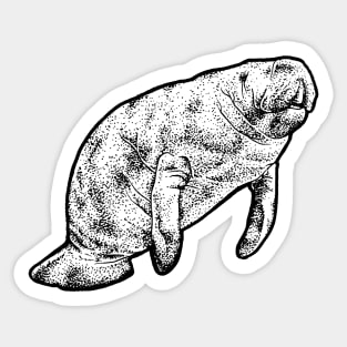 Manatee Sticker